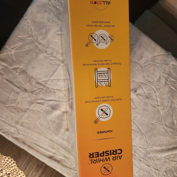 Air Whirl Crisper Air Fryer Lid for Pots & Pan - Picture 4 of 4